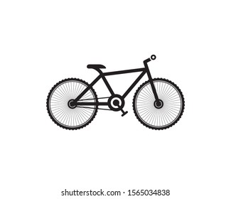 Bike icon logo design. vector illustration