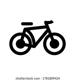 bike icon or logo isolated sign symbol vector illustration - high quality black style vector icons
