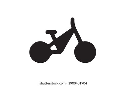 bike icon or logo isolated sign symbol vector illustration - high quality black style vector icons.