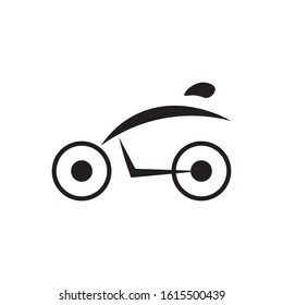 bike icon logo vector design