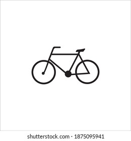 Bike icon logo, vector design illustration 