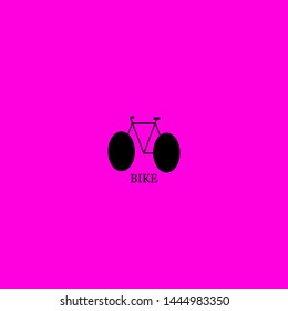 bike icon sign signifier vector