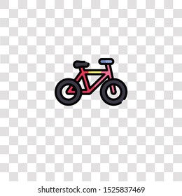 bike icon sign and symbol. bike color icon for website design and mobile app development. Simple Element from travel collection for mobile concept and web apps icon.