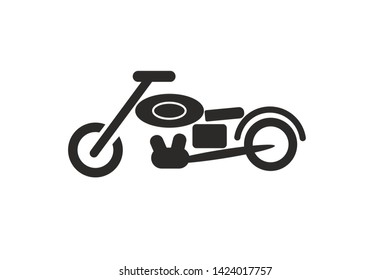 bike icon simple vector illustration