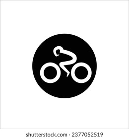Bike icon stock vector illustration