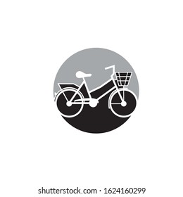 Bike icon and symbol vector
