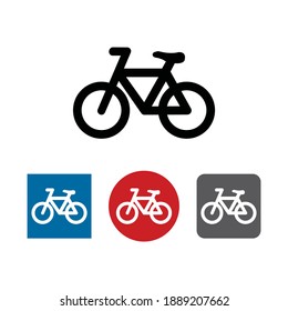 
Bike Icon Symbol Vector Eps 10