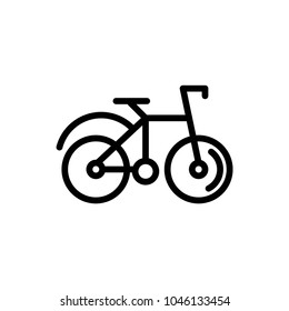 bike icon vector