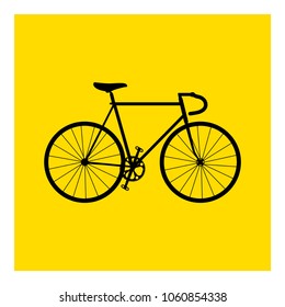 bike icon vector