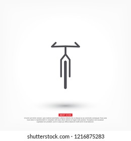 bike icon vector