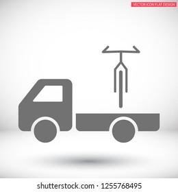 bike icon vector