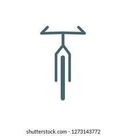bike icon vector