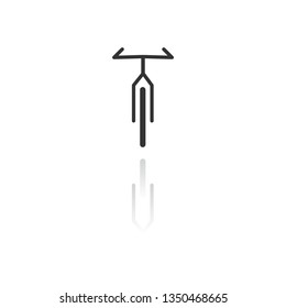 bike icon vector