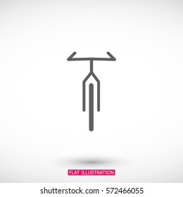 bike icon vector