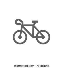 Bike icon vector