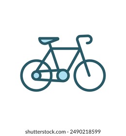 Icono de la bici Plantillas de diseño de Vector concepto simple y moderno