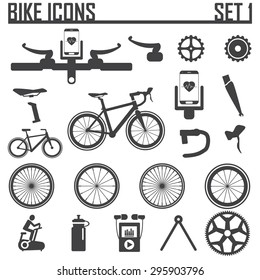 Bike Icon Vector Illustration.