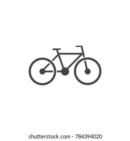 Bike icon. Vector illustration.