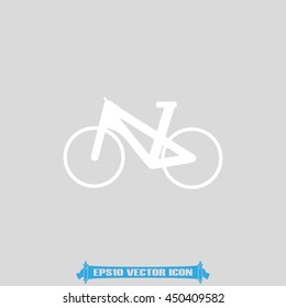 Bike icon vector illustration EPS 10.