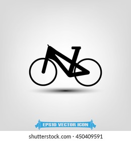 Bike icon vector illustration EPS 10.