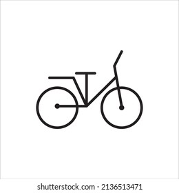 bike icon vector illustration symbol