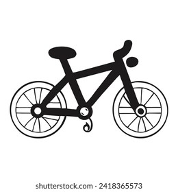 Bike icon vector illustration symbol design