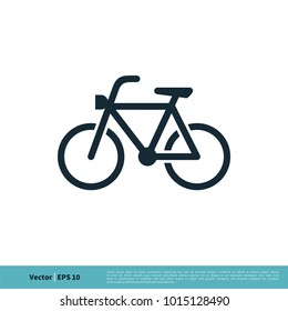 Bike Icon Vector Logo Template Illustration Design. Vector EPS 10.