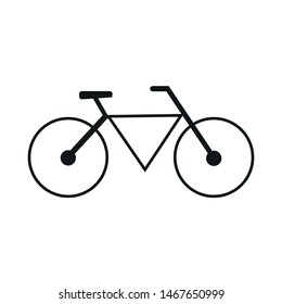 Bike icon vector logo template