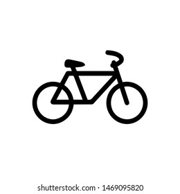 Bike icon vector logo template