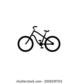 Plantilla de logotipo vectorial de icono de bicicleta