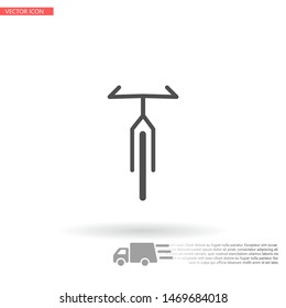 bike icon vector . Lorem Ipsum Illustration design