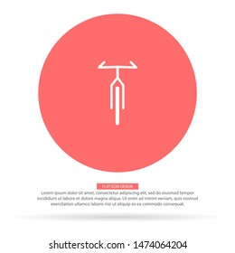 bike icon vector . Lorem Ipsum Illustration design