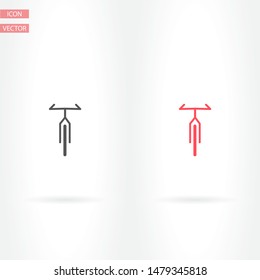 bike icon vector . Lorem Ipsum Illustration design
