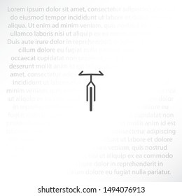 bike icon vector . Lorem Ipsum Illustration design