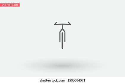 bike icon vector . Lorem Ipsum Illustration design
