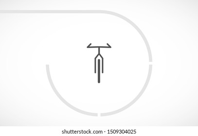 bike icon vector . Lorem Ipsum Illustration design