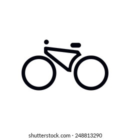 bike icon.vector illustration.