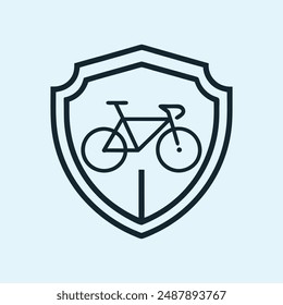 Ilustración vectorial del protector interior de la motocicleta y del casco.