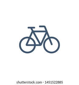 Bike line icon design 1 