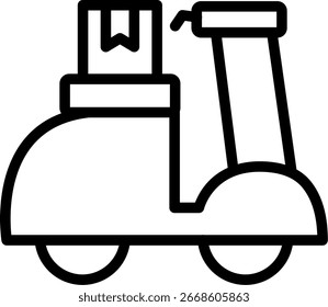 Bike Line Symbol Vektordesign