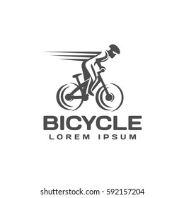 Bike logo.  Cycle, Bicycle logo. Bike icon. Cycling, Bike Riding, Mountain Bike, Bicycle Race logo.