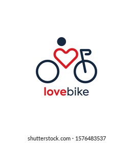 Bike logo design concept - vector