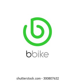 Diseño de logotipos para bicicletas, diseño de logotipos para letras B