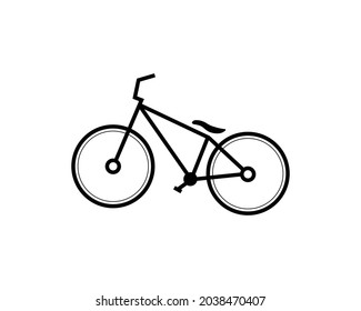 Vector de plantilla de diseño de logotipo de bicicleta.