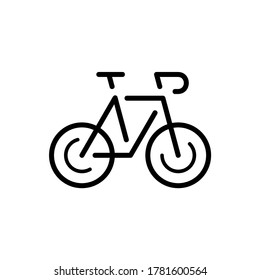 Bike logo. Icon design. Template elements