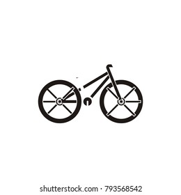 bike logo silhouette