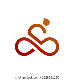 bike logo, simple and clean