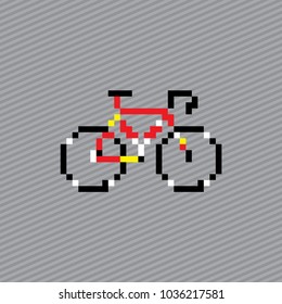 Bike logo, sports icon.