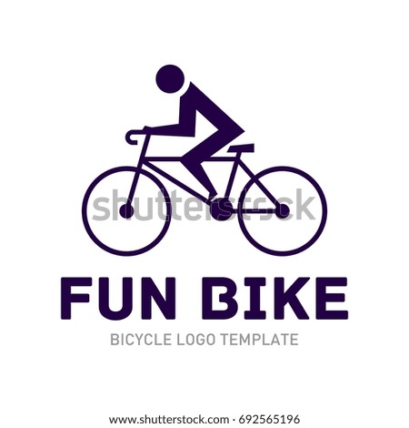 bike logo template stock vector royalty free 692565196 shutterstock