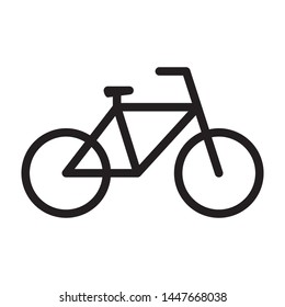 Bike logo template vector icon design